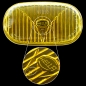 Preview: Hella lens, yellow for Porsche 911  90163121102