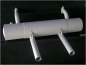 Preview: Sportauspuff Stahl, Endrohr-Querschnitt 40mm, sportlicher Klang (kleine Heizung) für Porsche 356 A/B/C  61654103