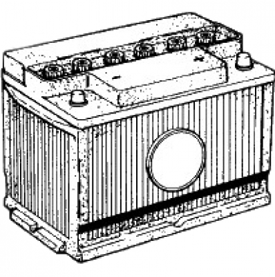 Batterie 12 V 45 AH für Porsche 914  000056007