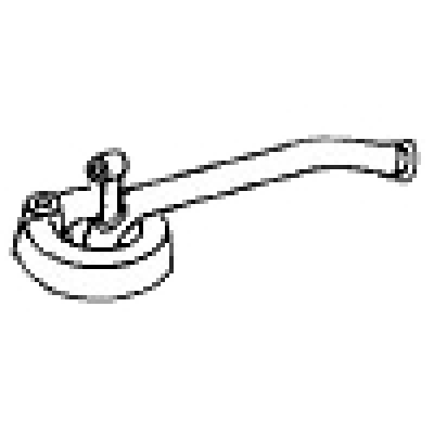 oil tube with heat shield for Porsche 914  021101149A