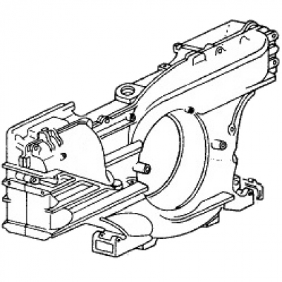 Gebläsegehäuse für Porsche 914  021119199D