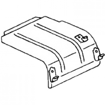 air flap cooling air duct right for Porsche 914  021119309