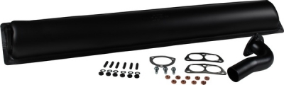 Sport-Endtopf, komplett mit 45mm Durchmesser Endrohr und Montiersatz für Porsche 914 1,7-1,8l  021251053CA
