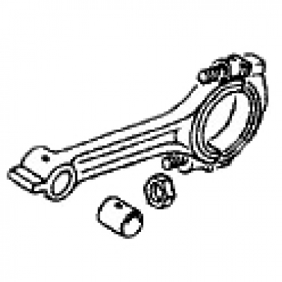 Pleuelstange für Porsche 914-1,8/2,0  022105401
