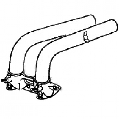 Saugrohr links für Porsche 914-1,7  022133202B