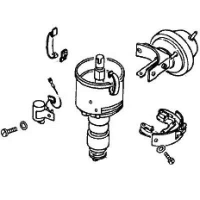 Zündverteiler Bosch für Porsche 914-2,0  039905205A