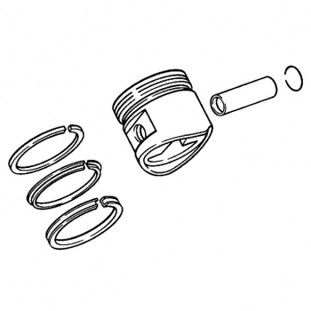 Kolben 100,50mm Mahle  (USA),(CDN),(J) Toleranzgruppe 1 für Porsche 944  94410309167