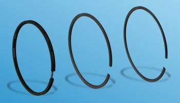 Set of piston rings for Porsche 911, 2,2L, T/E, Mahle piston  91110390101v