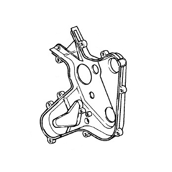 Zahnriemenabdeckung für Porsche 944  94410504504