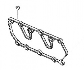 gasket for Porsche 993  99310513502