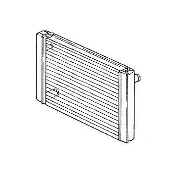 Wasserkühler für Fahrzeuge mit Automatikgetriebe für Porsche 944  94410602706