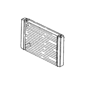 Wasserkühler für Porsche 944  95110603103, 95110603105, 95110603107