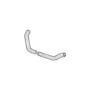 Wasserschlauch für Porsche 944 ab Bj.89  94410621501