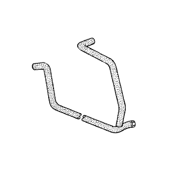 Wasserschlauch für Porsche 944S2  94410621702