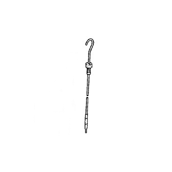 oil level dipstick from engine number 41D A684, 41D 5521, 43D D869, 43D 6294 for Porsche 944  94410722102