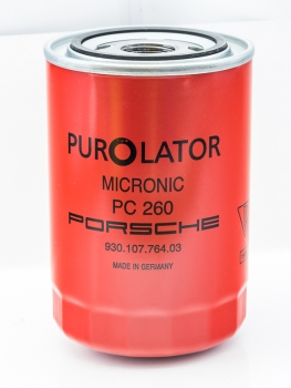 Preview: Ölfilter Original rot für Porsche 911, Bj. 72-89  93010776401