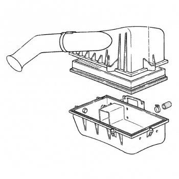 Luftfilter für Porsche 944  94411001207