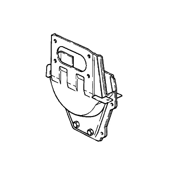 Konsole für Porsche 911, Bj.82-83 Cabrio  91111501404