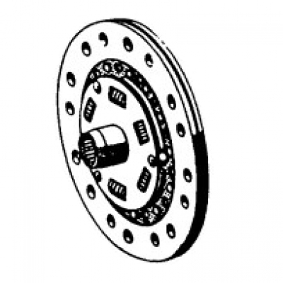 Kupplungsscheibe Sachs 180mm für Porsche 356 A-BT5  61611601300