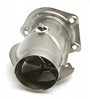 Heater-flap box stainless steel SSI right - Porsche 911 / 912 65-86, Porsche 911 Turbo 75-77  ECK 2104,ECK2104