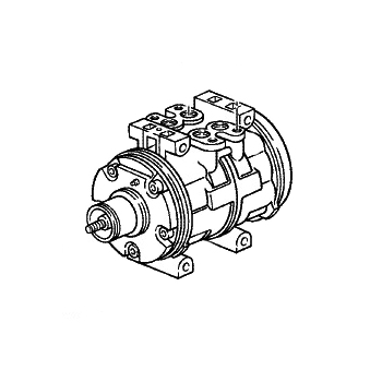 compressor, York, for Porsche 911 Turbo 78-83  93012690100