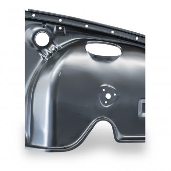 Preview: Radkasten vorne links für Porsche 911, ohne Batteriekasten und Federbeindom, Bj.69-73  91150103309, 1682350470, 591043