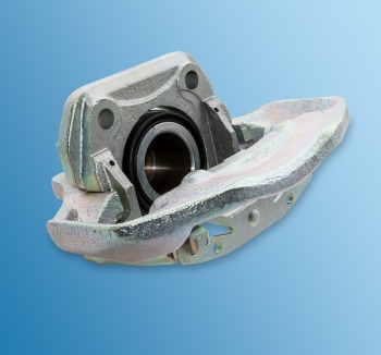 Preview: Bremssattel (Schwimmsattel), vorne, rechts, überholt im Tausch, für Porsche 944 + 944S, Bj.84-89  94435143000