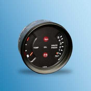 instrument cluster for Porsche 911, temp. and pressure, s/w, 82-89, new in exchange, deposit 535,50 Euro (incl. VAT.)  91164192300