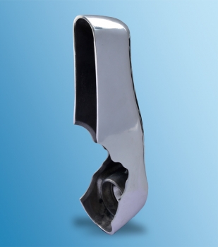 bumper horn for Porsche 356A, rear right with opening  64450503300
