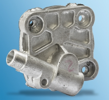 Deckel für Ölpumpenwelle, späte Ausführung, Porsche 356  61610710701