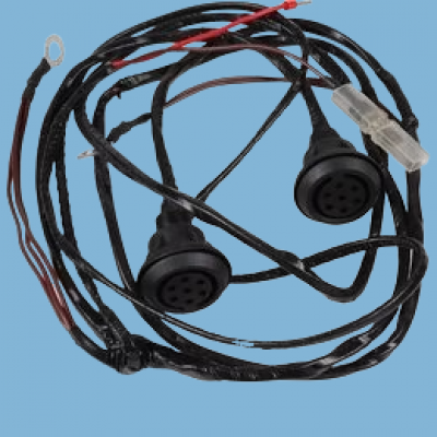Wiring harness for electric windows, front compartment, Porsche 911, year 74-86