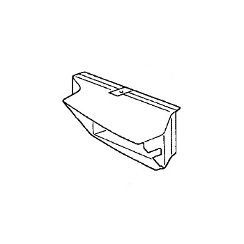air duct for Porsche 944  94420731100