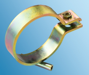 Rohrschelle links für Porsche 911/912, Bj.65-86  90121105121, 90121105122