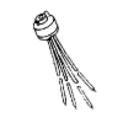 Zündanlassschalter mit Summerkontakt für Porsche 914, ab Bj.71 : ab Fahrgestellnummer 47129 09637  311905865B