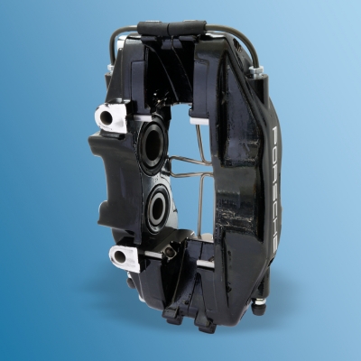 Bremssattel vorne links für Porsche 993, C2, Bj.94-98, überholt im Tausch, Kaution 357,50 Euro (inkl. Mwst)  99335142100
