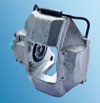 Neuproduktion Alu-Bremssattel rechts, S-Alusattel, Made in Italy, passend für Porsche: 911 S/RS Bj. 69-77; Turbo Bj. 75-77  91135193600