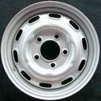 Stahlfelge silber 5,5x15 für Porsche 356 C/SC, 911/912         91136102200