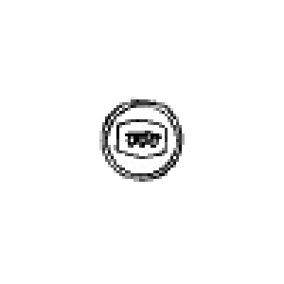 Symbol-Kappe transparent grün  für heizbare Heckscheibe für Porsche 914  411941543C