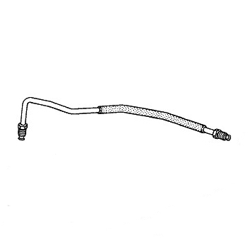 Kupplungsrohrleitung für Porsche 911  91142319700