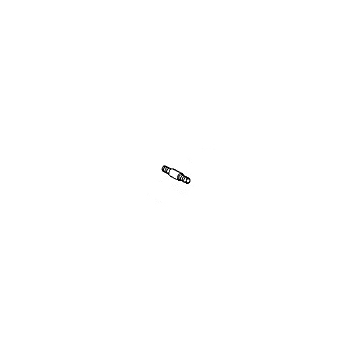 bearing pin for Porsche 911, 74-77 : for automatic heating  91142451901