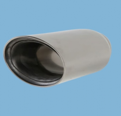 Preview: Auspuffblende verchromt, Edelstahl, für Porsche 924/924S/944 alle     477253191C,477253191F,477253191D,477253191E,477253191B