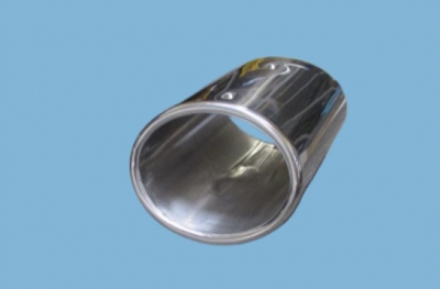 Preview: Endrohrblende chrom, für Porsche 924/24S/alle 944    477253191F,477253191C,477253191B,477253191E,477253191D