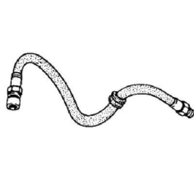 Bremsschlauch vorne ATE für Porsche 924, Bj.76-85  477611071A
