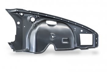 Preview: Radkasten vorne links für Porsche 911, ohne Batteriekasten und Federbeindom, Bj.69-73  91150103309, 1682350470, 591043