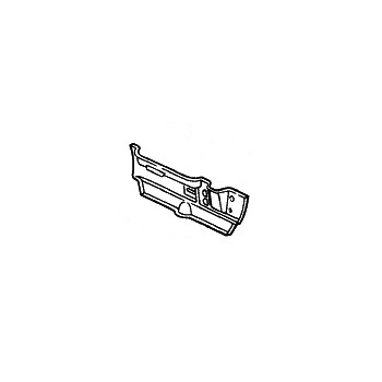 cross panel centre for Porsche 911, 65-67  90150104130