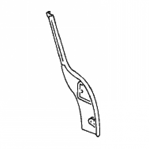 Schloßsäule links für Porsche 356 A Coupe  64450204100