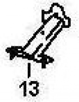Nr.13 Halter Nachschalldämpfer