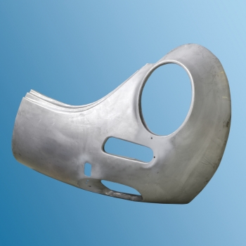 Frontbrille, 2-teilig, links, für Porsche 356 BT6/C  NLA50301111