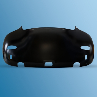 Heckteil für Porsche 356 B/C Cabrio  64450308125
