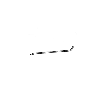 Wasserablaufrohr links, für Porsche 911, Bj.65-77  91150358100